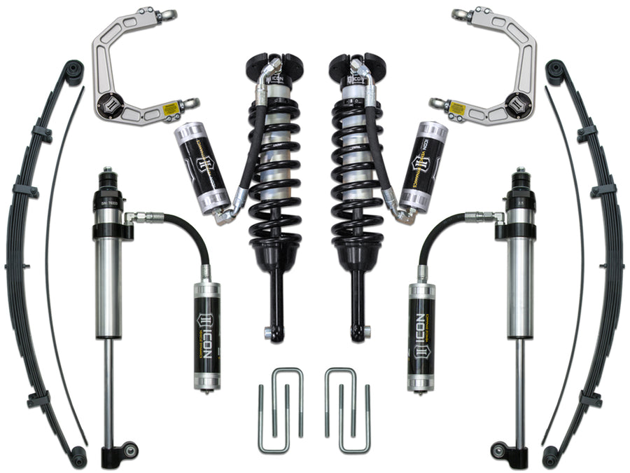 ICON 2005-2015 Toyota Tacoma 0-3.5" Lift/2016-2023 Tacoma 0-2.75" Lift Stage 8 Suspension System Billet UCA
