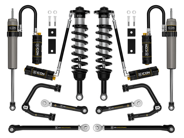 ICON 2022-2025 Toyota Tundra 2-3.5" Lift Stage 10 2.5 Suspension System Tubular CDCV