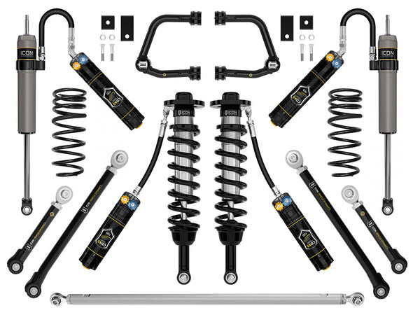 ICON 2022-2025 Toyota Tundra 2-3.5" Lift Stage 11 2.5 Suspension System Tubular CDXS