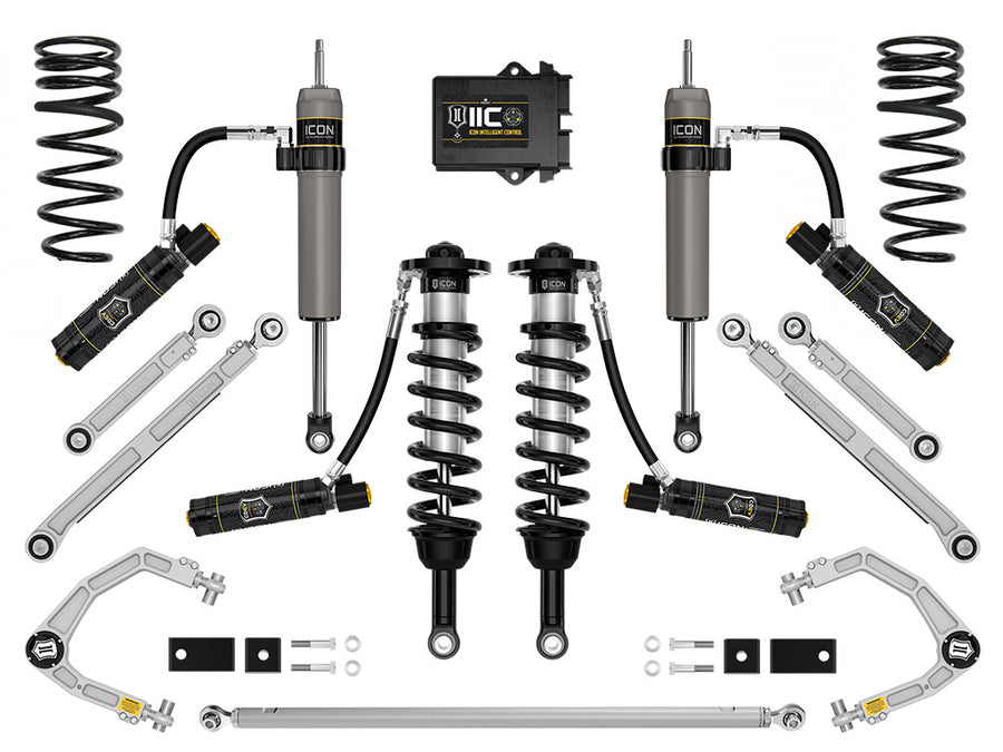 ICON 2022-2025 Toyota Tundra 1.25-3.5" Lift Stage 14 2.5 Suspension System Billet