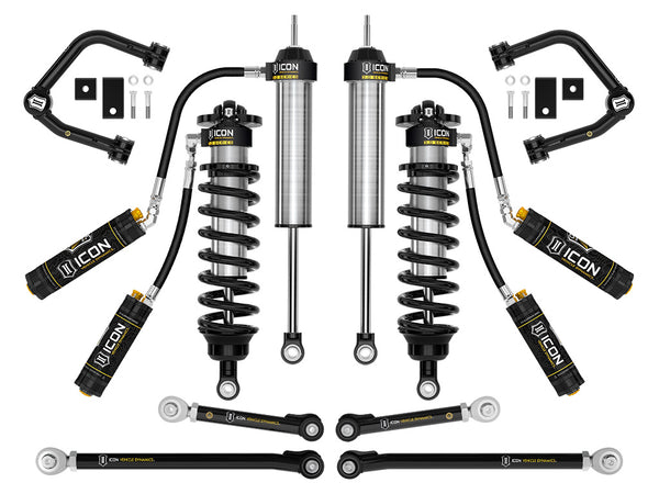 ICON 2022-2025 Toyota Tundra 2-3.25" Lift Stage 2 3.0 Suspension System Tubular CDCV