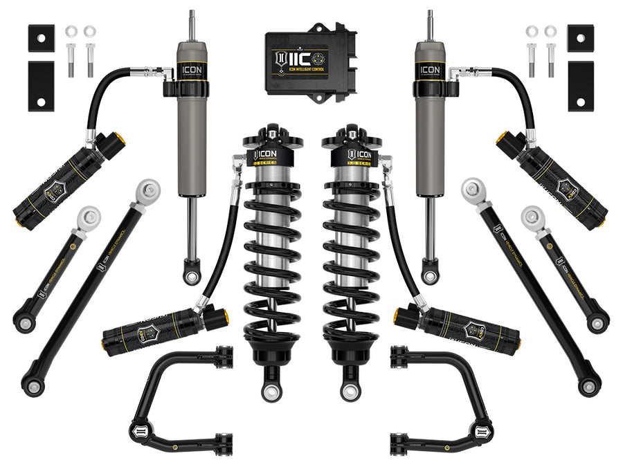 ICON 2022-2025 Toyota Tundra 2-3.25" Lift Stage 4 3.0 Suspension System Tubular