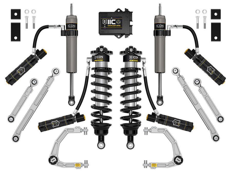 ICON 2022-2025 Toyota Tundra 1.25-3.25" Lift Stage 4 3.0 Suspension System Billet