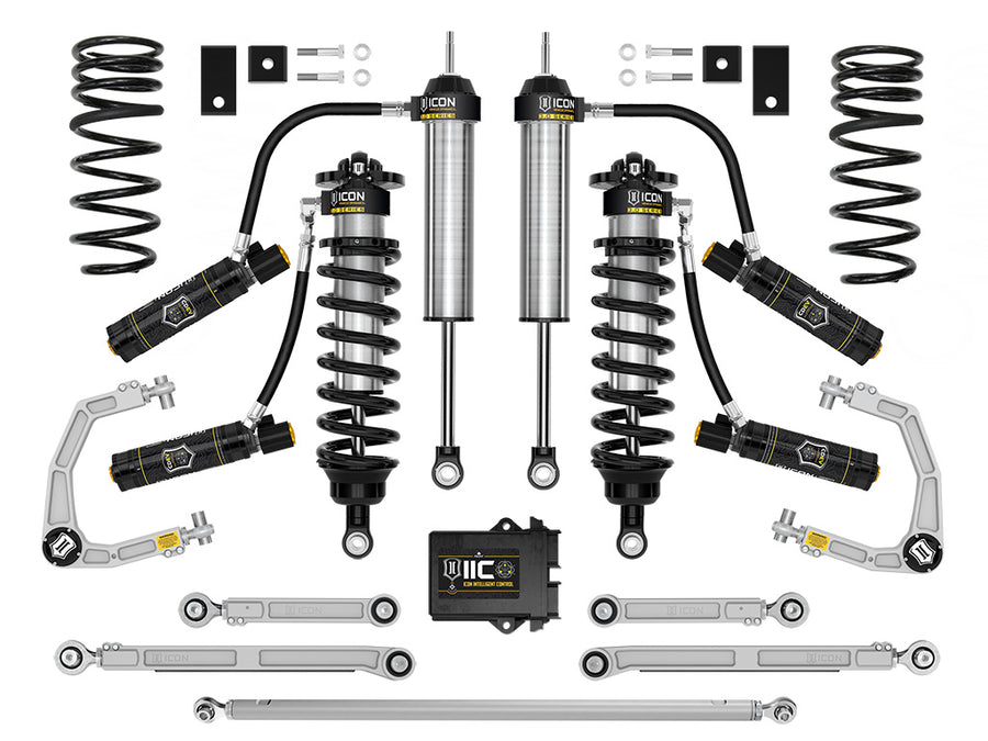 ICON 2022-2025 Toyota Tundra 1.25-3.25" Lift Stage 6 3.0 Suspension System Billet