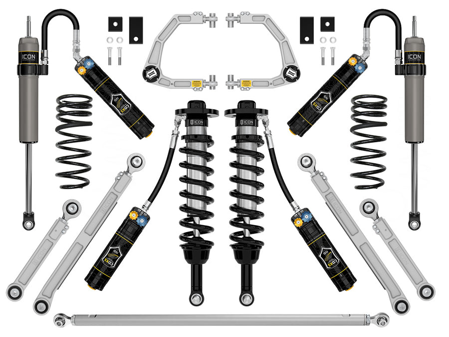 ICON 2023-2025 Toyota Sequoia 3-4.5" Lift Stage 10 Suspension System Billet CDXS TRD