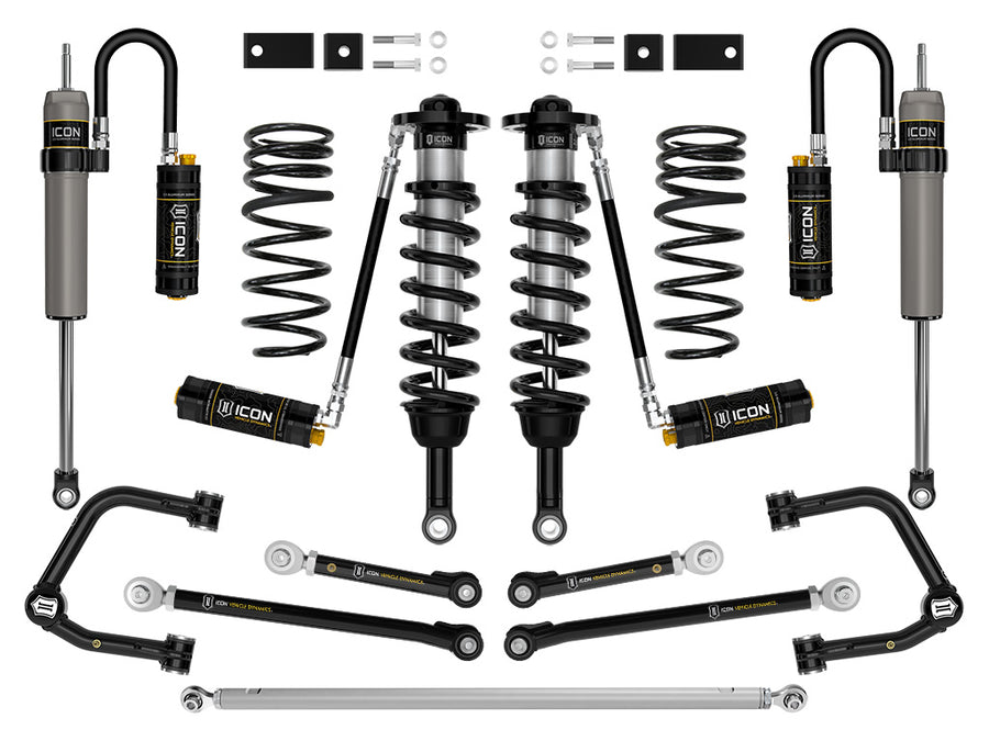 ICON 2023-2025 Toyota Sequoia 3-4.5" Lift Stage 10 Suspension System Tubular CDCV TRD
