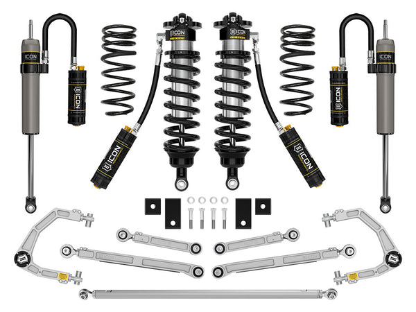 ICON 2023-2025 Toyota Sequoia 3-4.25" Lift Stage 1 (TRD) 3.0 Suspension System Billet CDCV