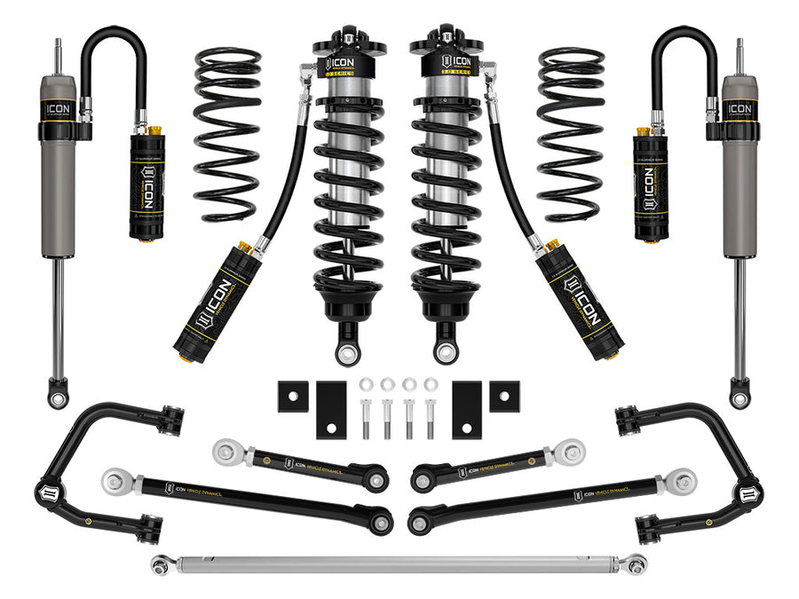 ICON 2023-2025 Toyota Sequoia 3-4.25" Lift Stage 1 3.0 Suspension System Tubular CDCV