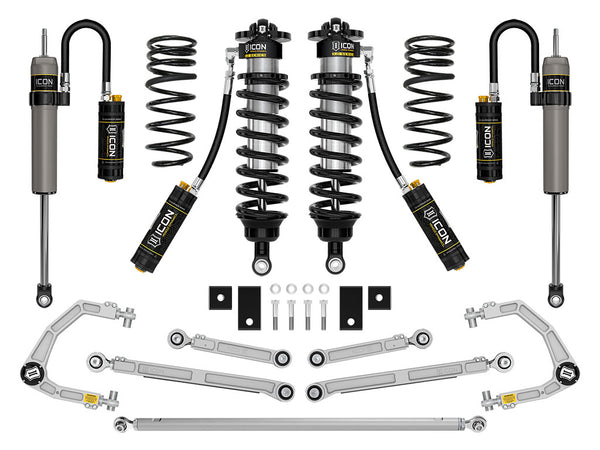ICON 2023-2025 Toyota Sequoia 3-4.25" Lift Stage 1 3.0 Suspension System Billet CDCV