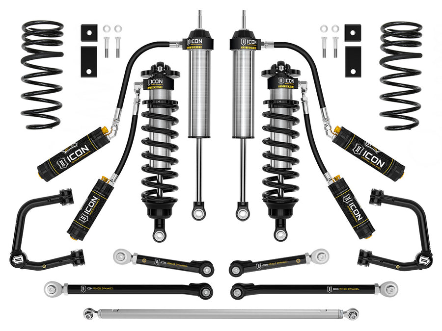 ICON 2023-2025 Toyota Sequoia 3-4.25" Lift Stage 2 3.0 Suspension System Tubular CDCV