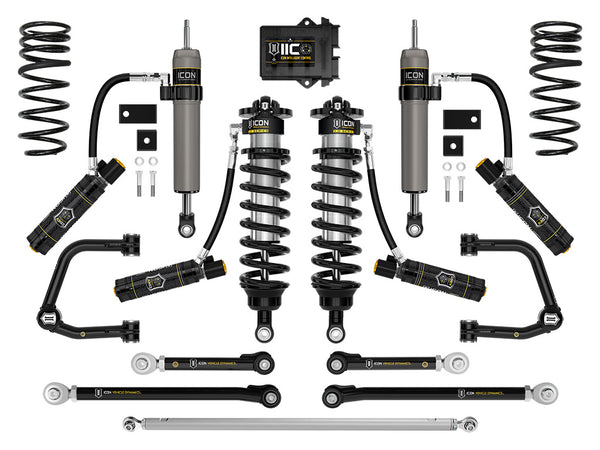 ICON 2023-2025 Toyota Sequoia 3-4.25" Lift Stage 3 3.0 Suspension System Tubular TRD