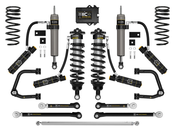 ICON 2023-2025 Toyota Sequoia 3-4.25" Lift Stage 3 3.0 Suspension System Tubular