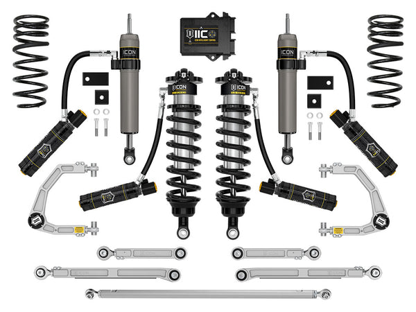 ICON 2023-2025 Toyota Sequoia 3-4.25" Lift Stage 3 3.0 Suspension System Billet