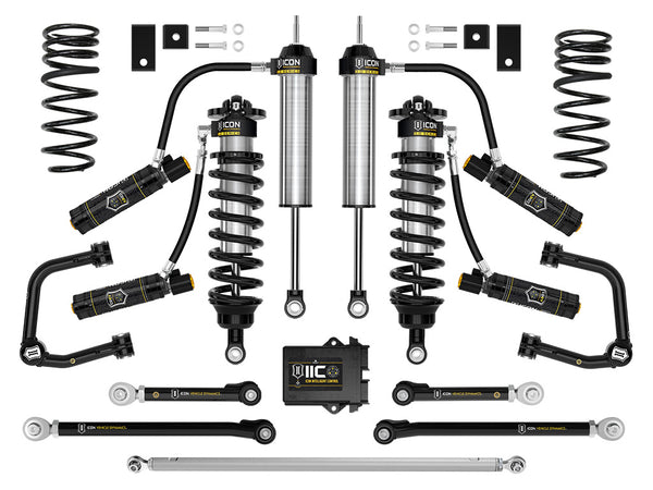 ICON 2023-2025 Toyota Sequoia 3-4.25" Lift Stage 4 3.0 Suspension System Tubular TRD