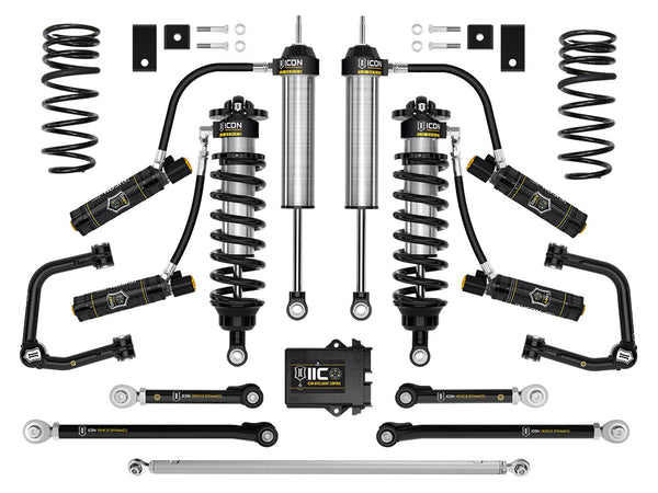 ICON 2023-2025 Toyota Sequoia 3-4.25" Lift Stage 4 3.0 Suspension System Tubular