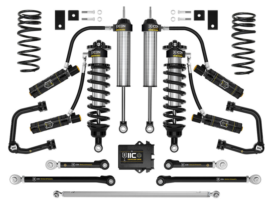 ICON 2023-2025 Toyota Sequoia 3-4.25" Lift Stage 4 3.0 Suspension System Tubular