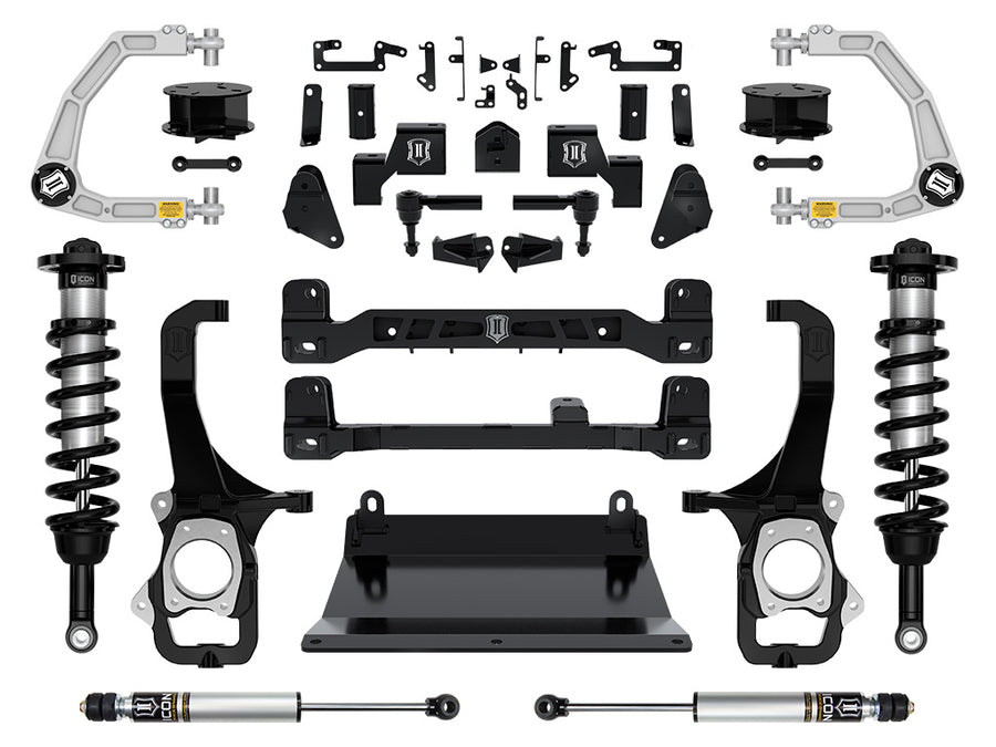 ICON 2022-2024 Toyota Tundra 6" Lift Stage 2 Suspension System Billet