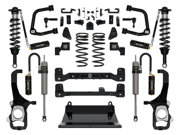 ICON 2022-2024 Toyota Tundra 6" Lift Stage 6 Suspension System Tubular CDCV