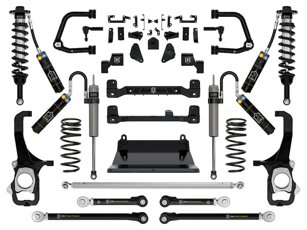 ICON 2022-2024 Toyota Tundra 6" Lift Stage 7 Suspension System Tubular CDXS