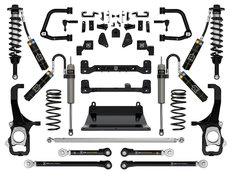 ICON 2022-2024 Toyota Tundra 6" Lift Stage 7 Suspension System Tubular CDXS