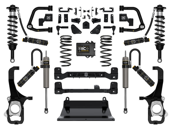 ICON 2022-2024 Toyota Tundra 6" Lift Stage 8 Suspension System Tubular