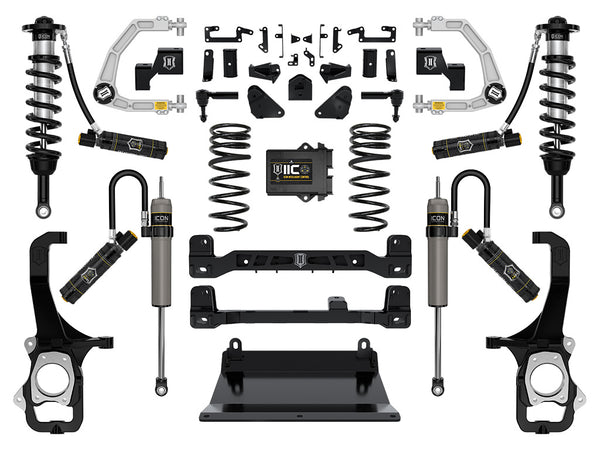 ICON 2022-2024 Toyota Tundra 6" Lift Stage 8 Suspension System Billet