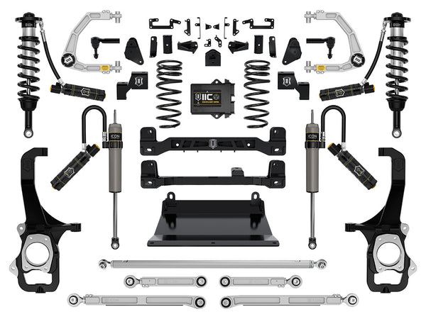ICON 2022-2024 Toyota Tundra 6" Lift Stage 9 Suspension System Billet