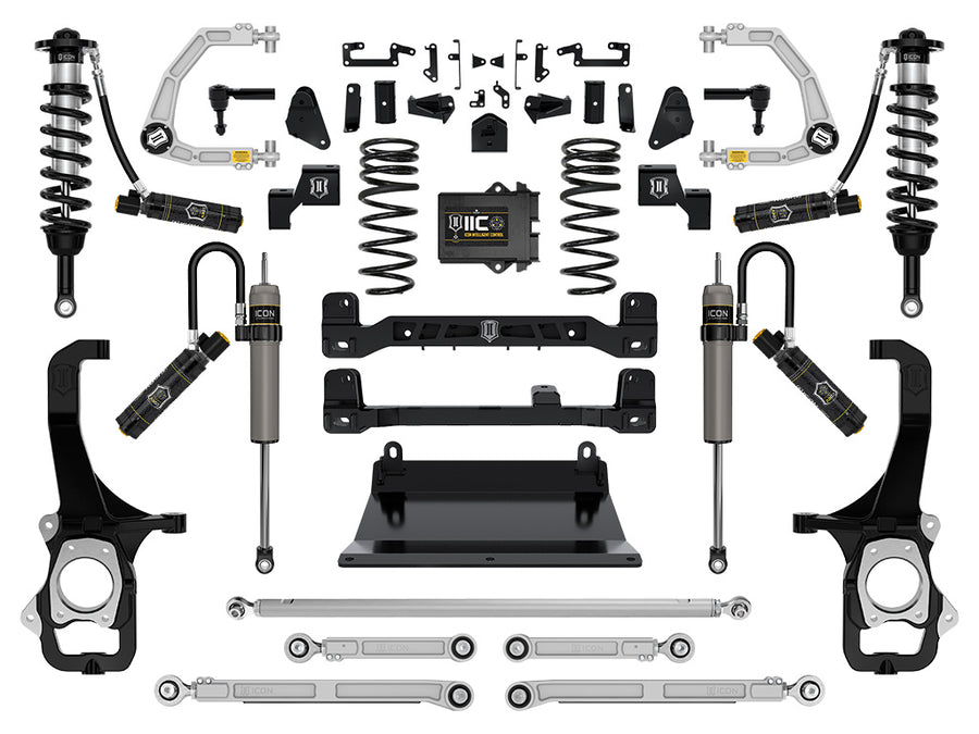 ICON 2022-2024 Toyota Tundra 6" Lift Stage 9 Suspension System Billet