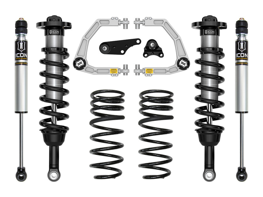 ICON 2024-2025 Toyota Tacoma 1.25-3" Lift Stage 2 Suspension System Billet Triple Rate Rear Springs