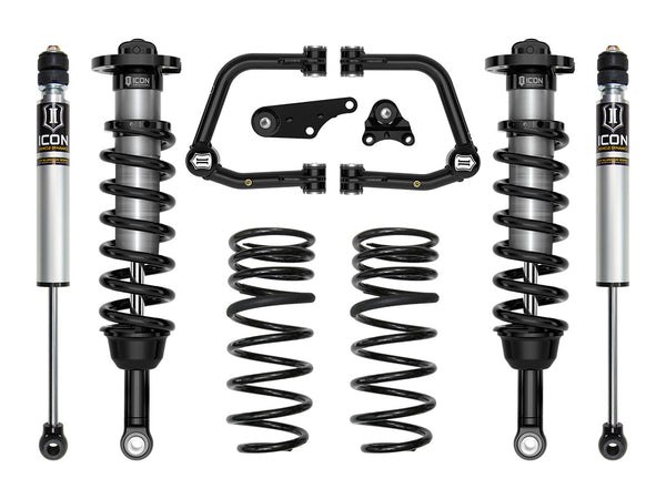 ICON 2024-2025 Toyota Tacoma 1.25-3" Lift Stage 2 Suspension System Tubular Triple Rate Rear Springs