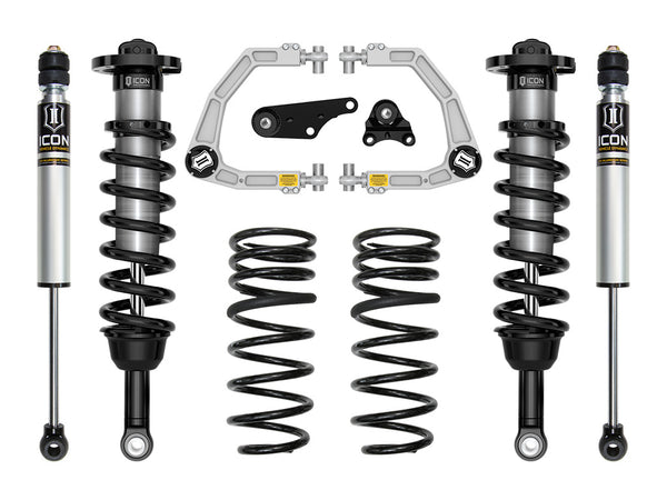 ICON 2024-2025 Toyota Tacoma 1.25-3" Lift Stage 2 Suspension System Billet Overland Rear Springs
