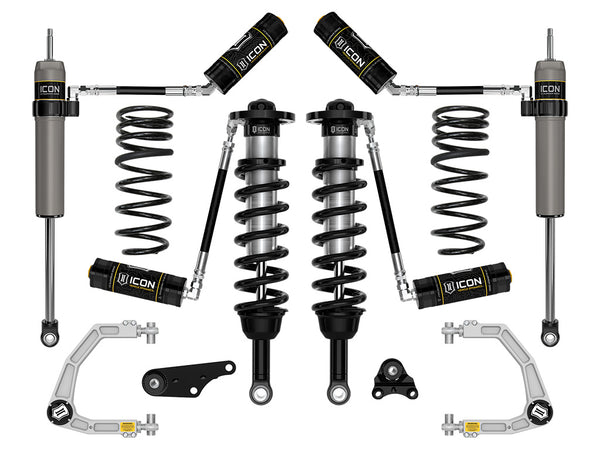 ICON 2024-2025 Toyota Tacoma 1.25-3" Lift Stage 4 Suspension System Billet Triple Rate Rear Springs