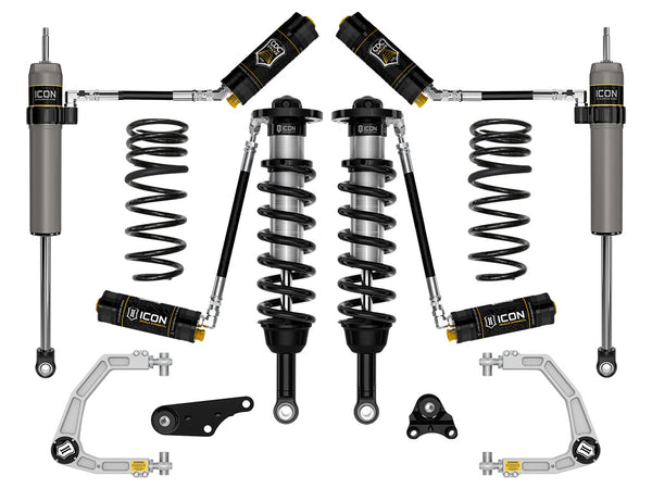 ICON 2024-2025 Toyota Tacoma 1.25-3" Lift Stage 5 Suspension System Billet Triple Rate Rear Springs