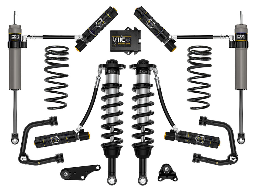 ICON 2024-2025 Toyota Tacoma 1.25-3" Lift Stage 6 Suspension System Tubular Overland Rear Springs