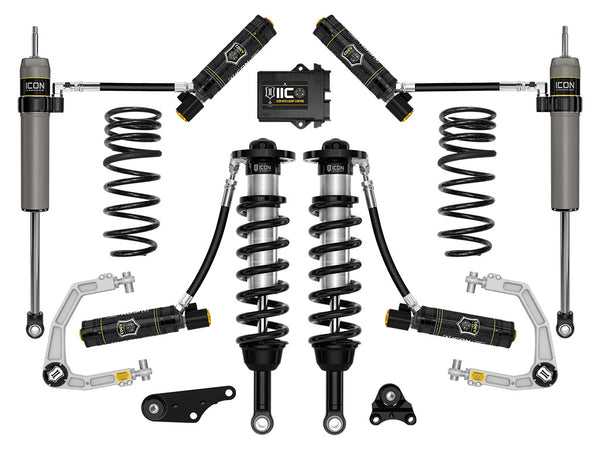 ICON 2024-2025 Toyota Tacoma 1.25-3" Lift Stage 6 Suspension System Billet Overland Rear Springs