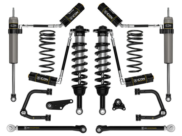 ICON 2024-2025 Toyota Tacoma 1.25-3" Lift Stage 7 Suspension System Tubular Overland Rear Springs