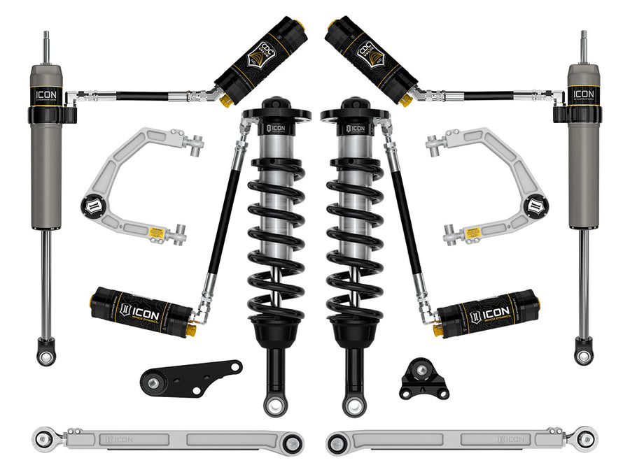 ICON 2024-2025 Toyota Tacoma 1.25-3" Lift Stage 8 Suspension System Billet