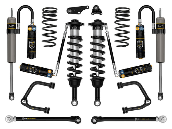 ICON 2024-2025 Toyota Tacoma 1.25-3" Lift Stage 9 Suspension System Tubular Overland Rear Springs