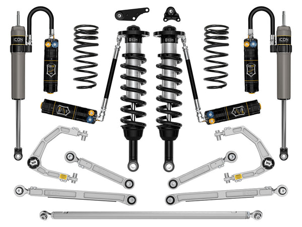 ICON 2024-2025 Toyota Tacoma 1.25-3" Lift Stage 12 Suspension System Billet Overland Rear Springs