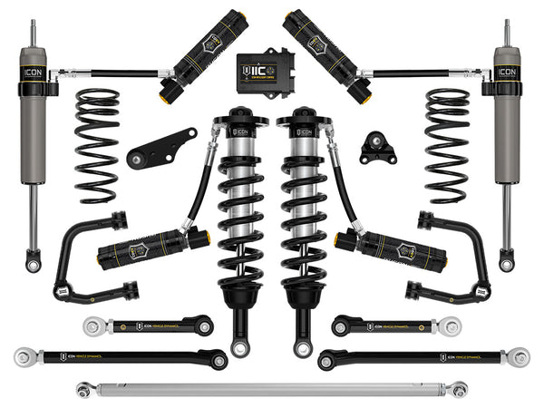 ICON 2024-2025 Toyota Tacoma 1.25-3" Lift Stage 13 Suspension System Tubular Overland Rear Springs