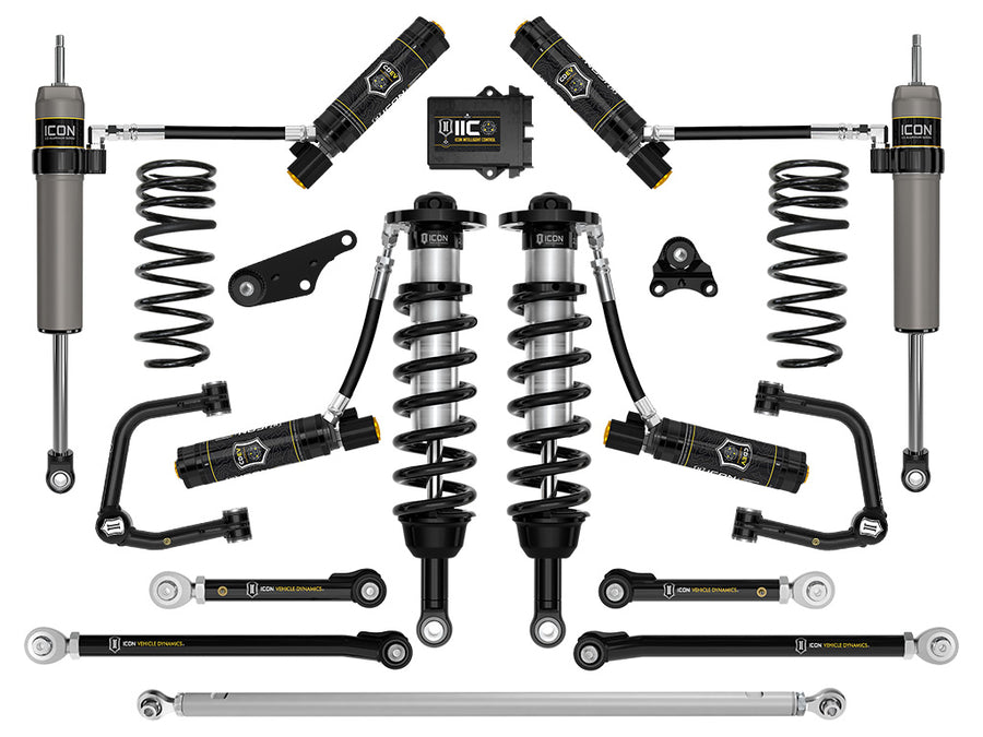 ICON 2024-2025 Toyota Tacoma 1.25-3" Lift Stage 13 Suspension System Tubular Overland Rear Springs