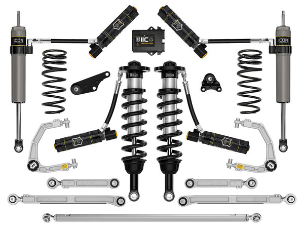 ICON 2024-2025 Toyota Tacoma 1.25-3" Lift Stage 13 Suspension System Billet Overland Rear Springs