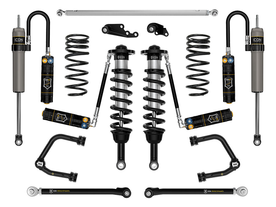 ICON 2024-2025 Lexus GX550 1.25-3" Lift Stage 8 Suspension System CDXS Tubular
