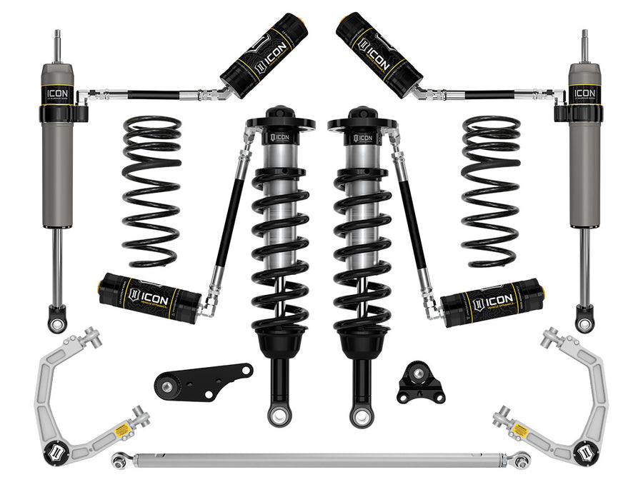 ICON 2024-2025 Toyota Land Cruiser 250 Series 1.25-3" Lift Stage 6 Suspension System Billet