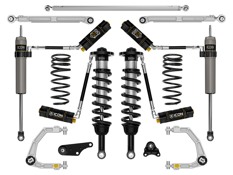 ICON 2024-2025 Toyota Land Cruiser 250 Series 1.25-3" Lift Stage 8 Suspension System CDCV Billet