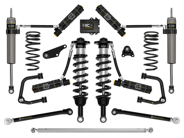 ICON 2024-2025 Toyota Land Cruiser 250 Series 1.25-3" Lift Stage 11 Suspension System Tubular