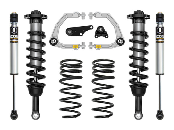 ICON 2025 Toyota 4Runner 4WD 1.25-3" Lift Stage 2 Suspension System Billet