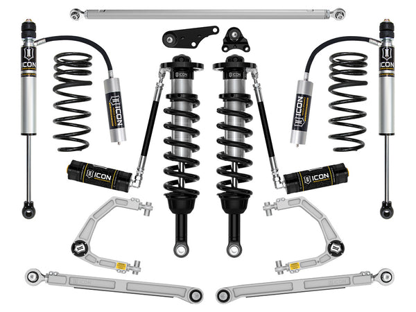 ICON 2025 Toyota 4Runner 4WD 1.25-3" Lift Stage 4 Suspension System Billet