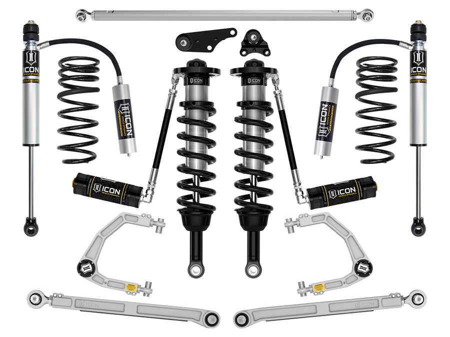 ICON 2025 Toyota 4Runner 4WD 1.25-3" Lift Stage 4 Suspension System Billet