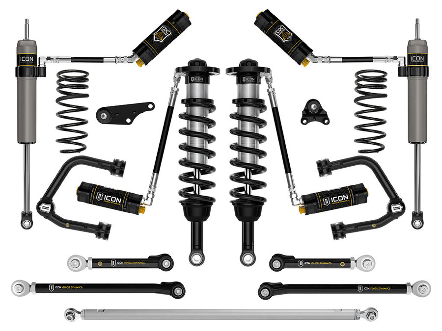 ICON 2025 Toyota 4Runner 4WD 1.25-3" Lift Stage 10 Suspension System Tubular